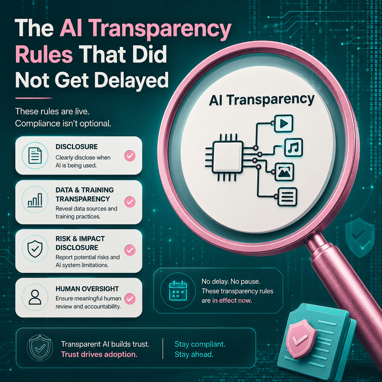 EU AI Act Transparency Rules Were Not Delayed